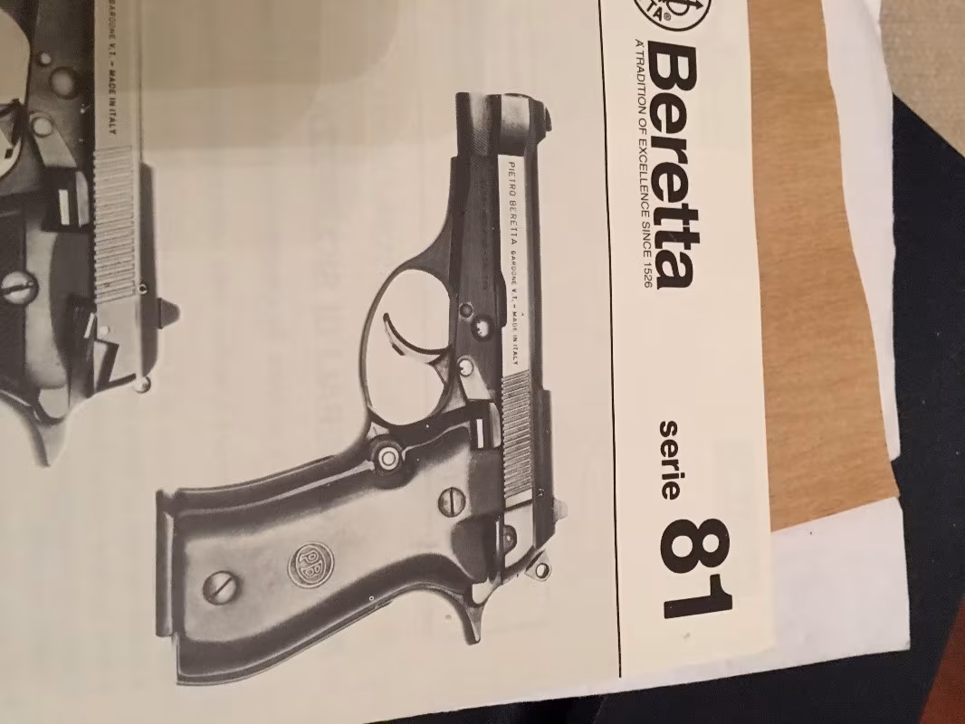Baretta  f81 doktordan