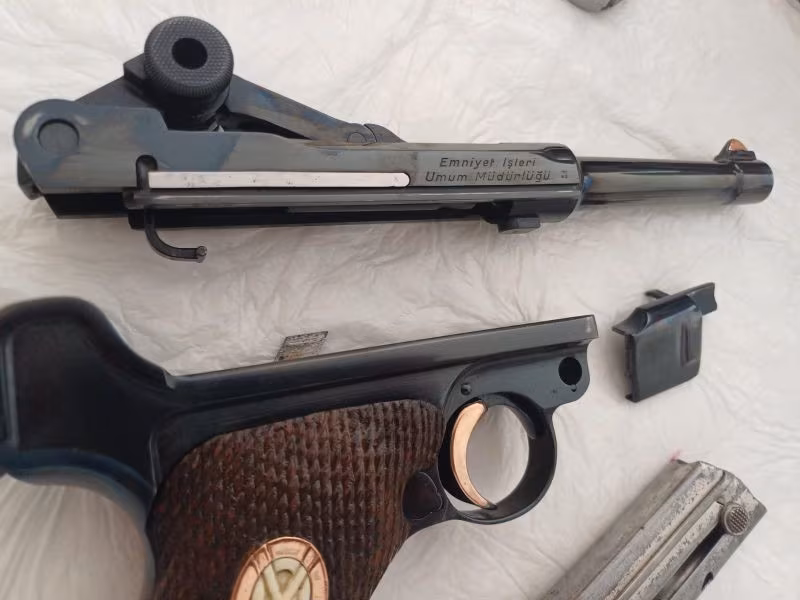 Parabellum - Mauser Makaralı tabanca