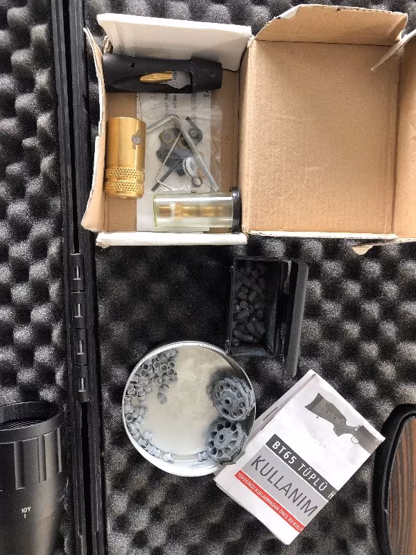 Hastan bt65 sb sıfır ayarında bir kutu saçma atılmadı