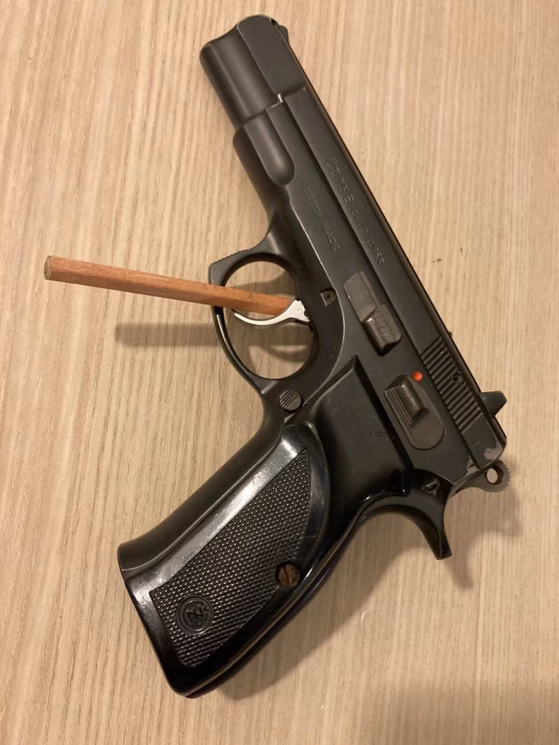CZ 75b emekli gazi polis memuru babadan miras