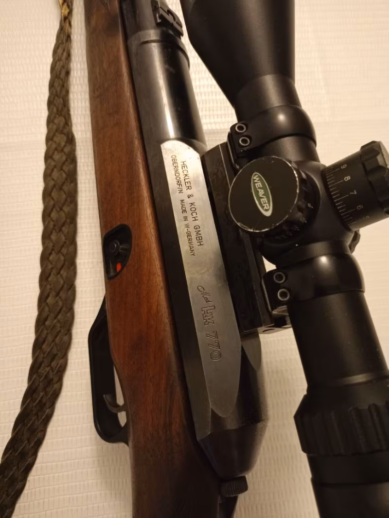 Devlet sanatcısında hk 770  308 win yivli tüfek