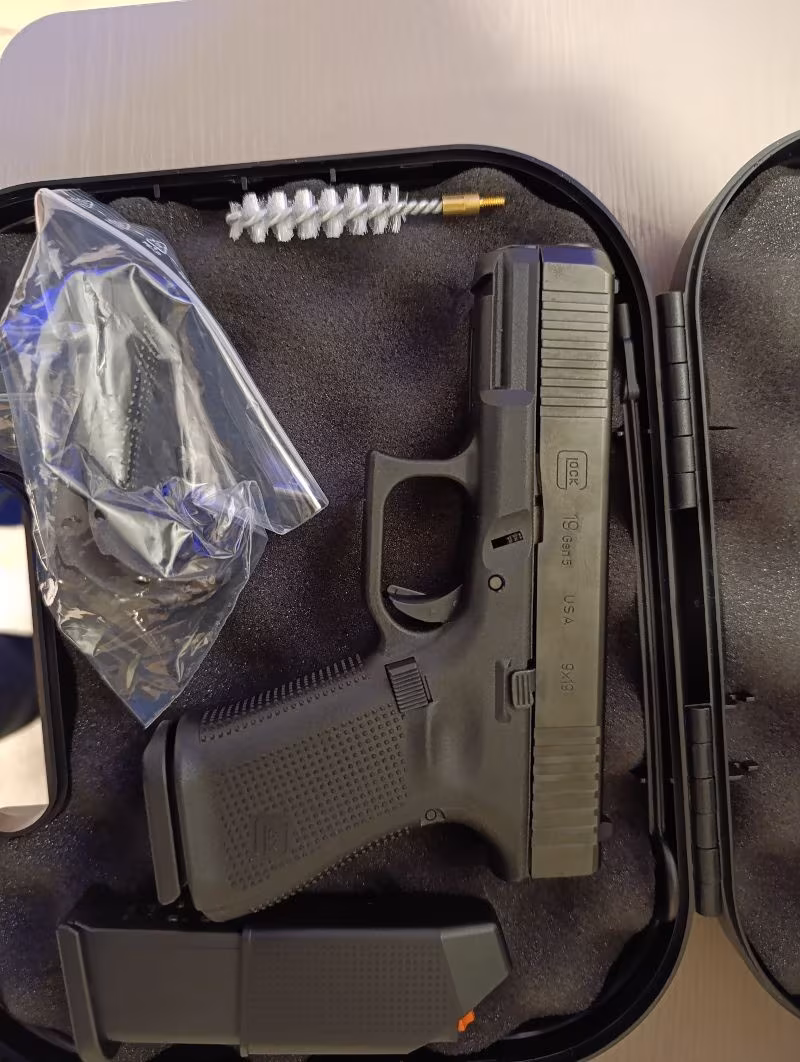 Sıfır kutusunda GlockG19 Gen5