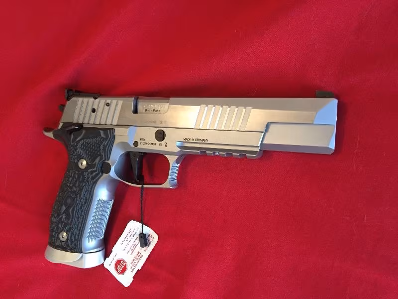 ALMAN MENŞELİ SIG SAUER X6 SUPERMATCH 9MM 19+1