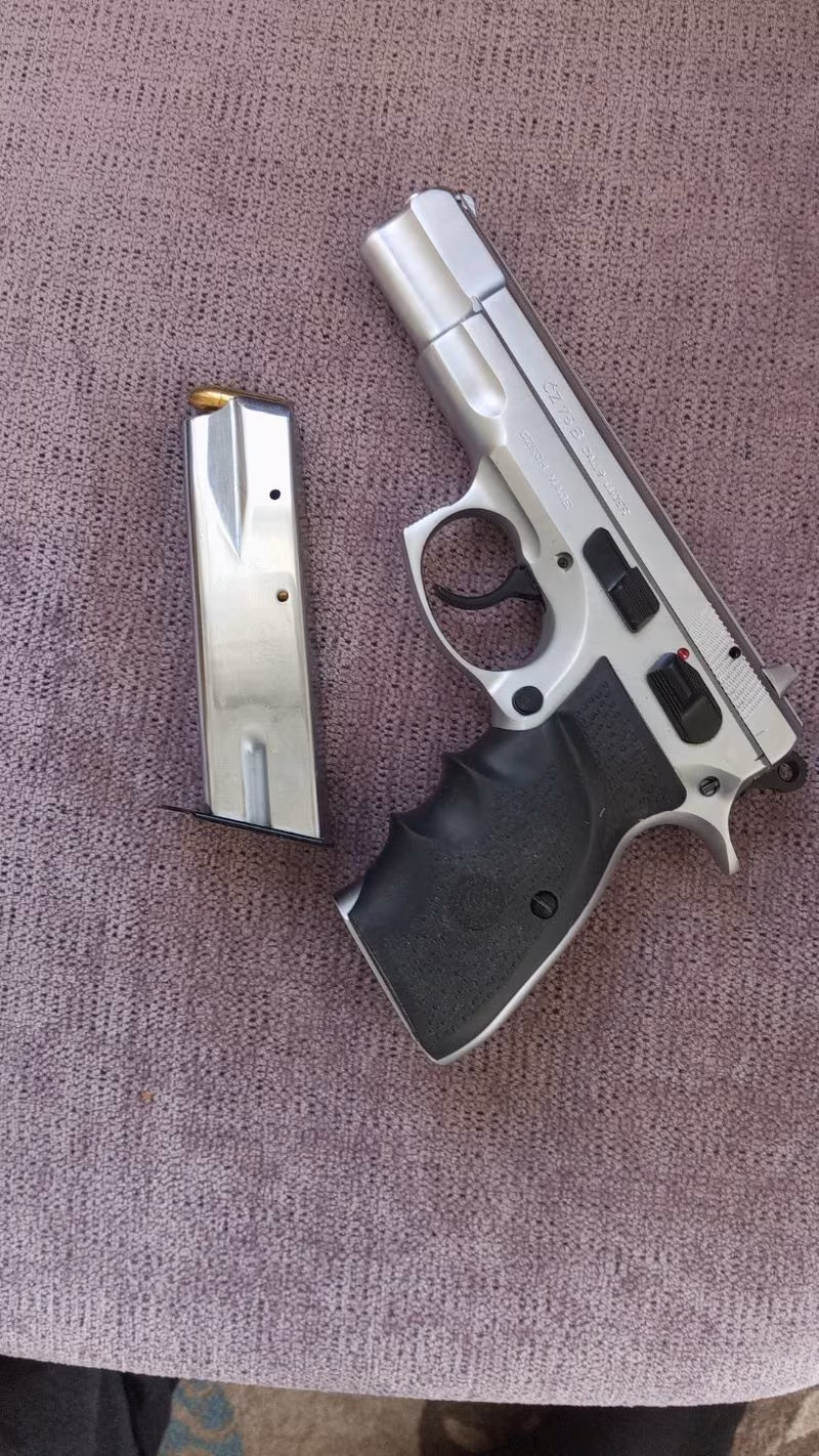 Ruhsatlı CZ 75 – 1994 Model – Krom Boyalı – Temiz & Çiziksiz ( Emniyet Müdüründen)