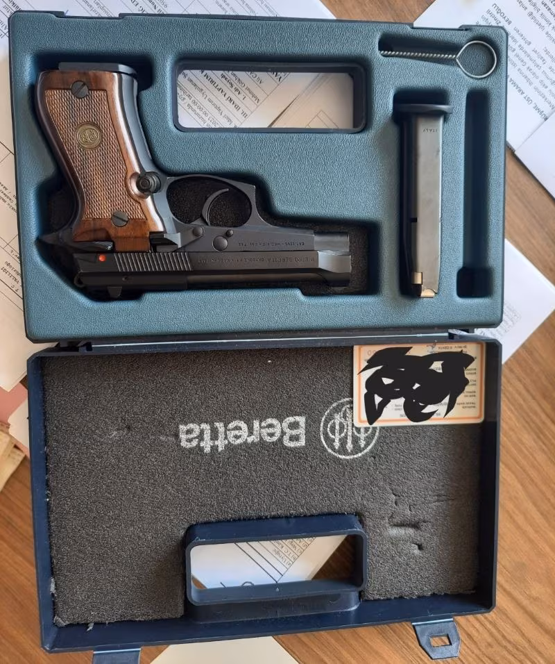 BERETTA F81 12+1 TERTEMİZ İLK SAHİBİNDEN