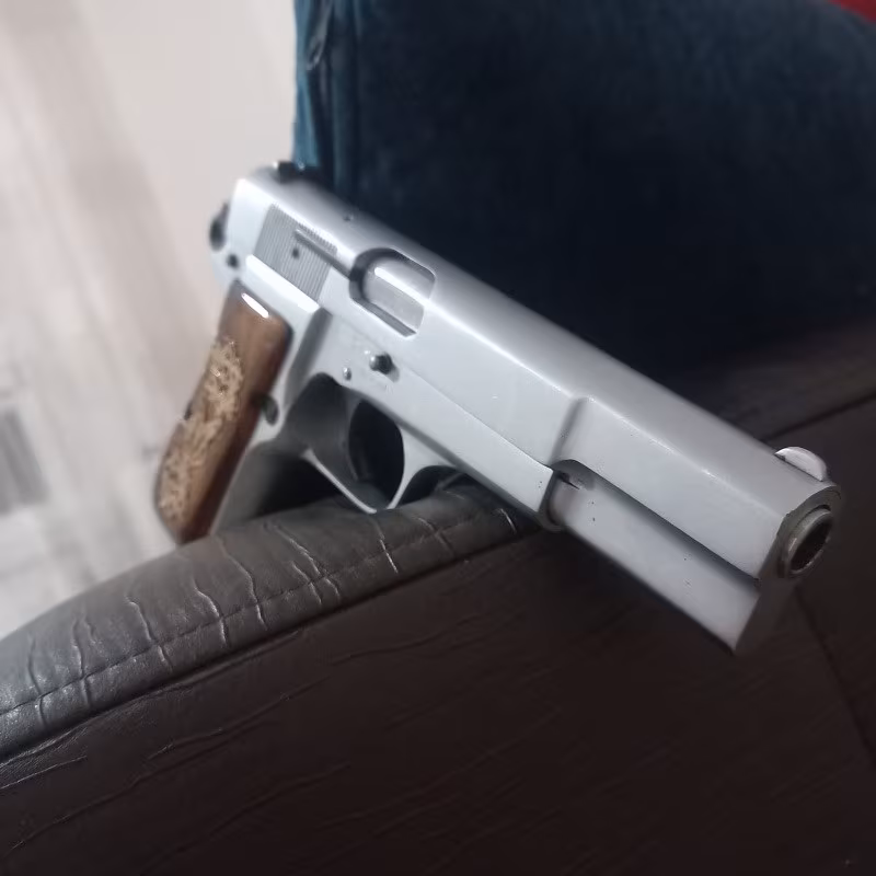 Belçika browning 14 lü polis silahı özel