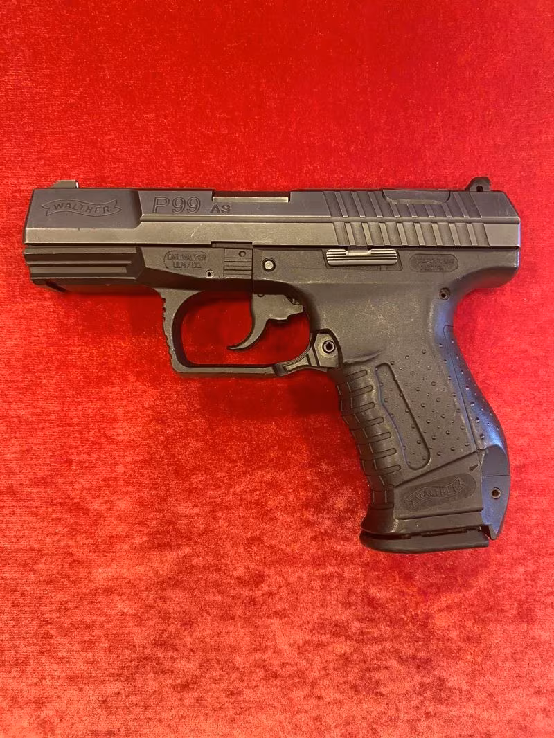 Sahibinden Temiz Walther P99 AS 9X19 mm Tabanca