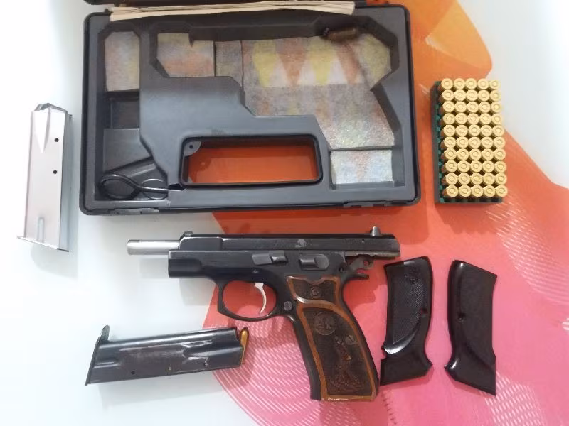 EMEKLİ POLİS'TEN ORİJİNAL TAŞIMA RUHSATLI CZ-75B 0 507 9249682