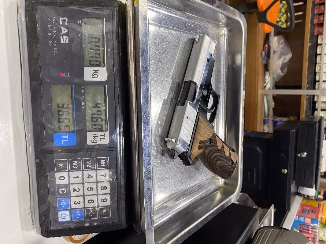 SİGSAUER ORJİNAL ALMAN YAPIMI P 226 U SERİSİ SADECE VE SADECE 770 GRAM AĞIRLIĞINDADIR