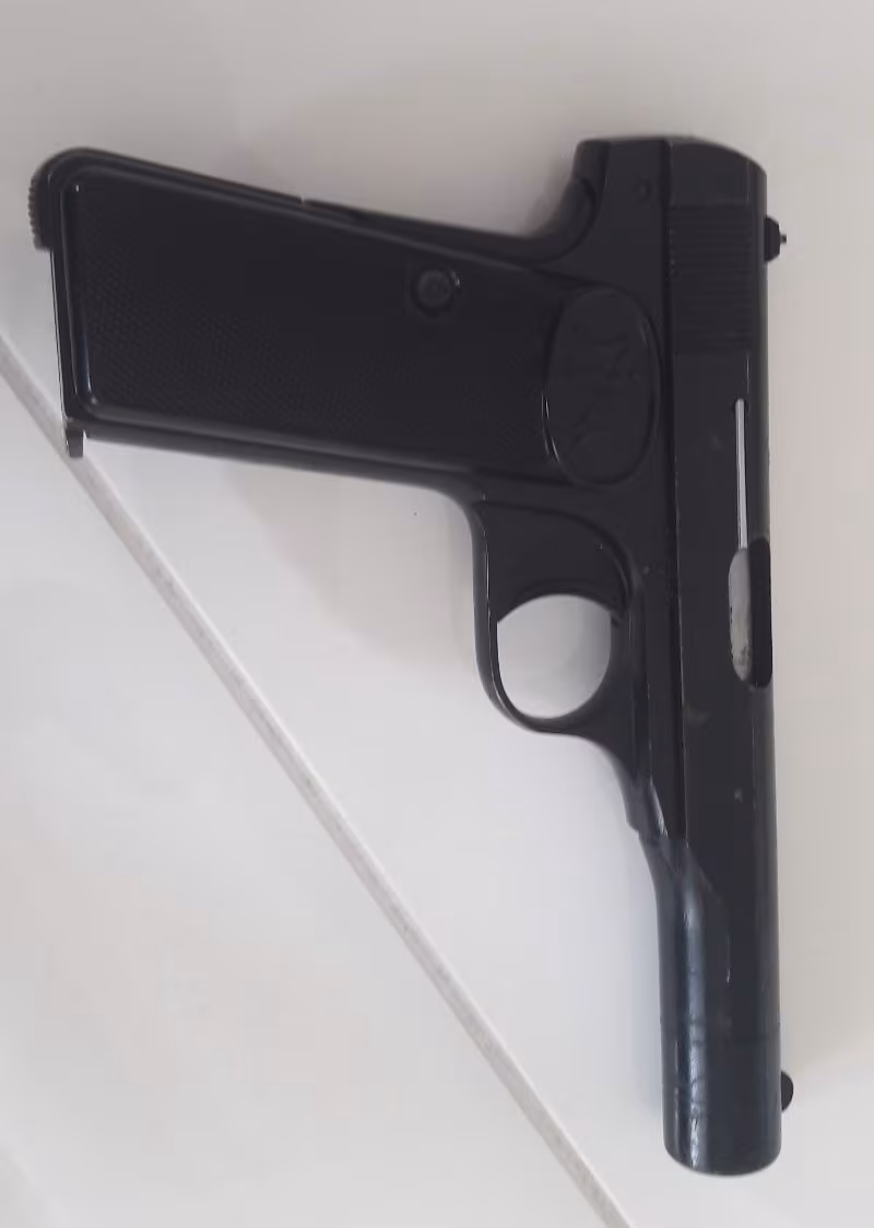 Uzun Belçika (yüsüklü bekçika) browning 7.65