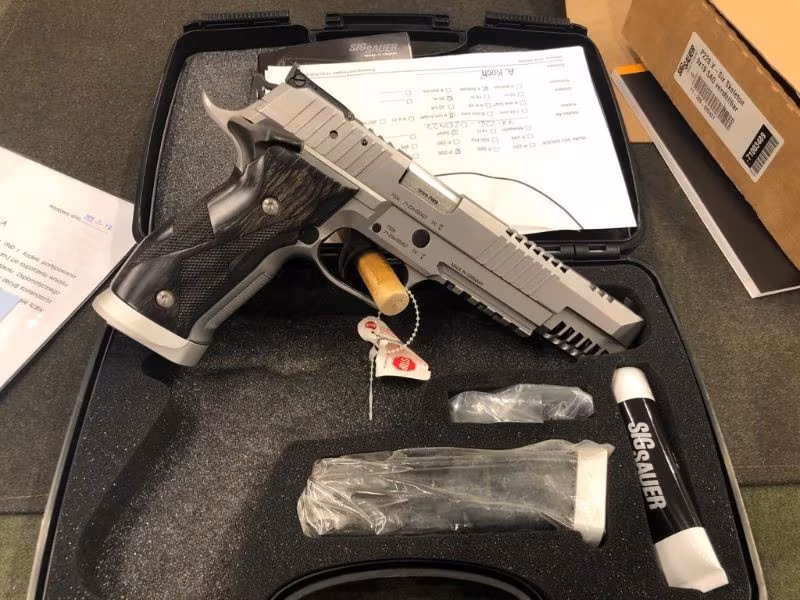 sig sauer p226 x-six skeleton silver sıfır