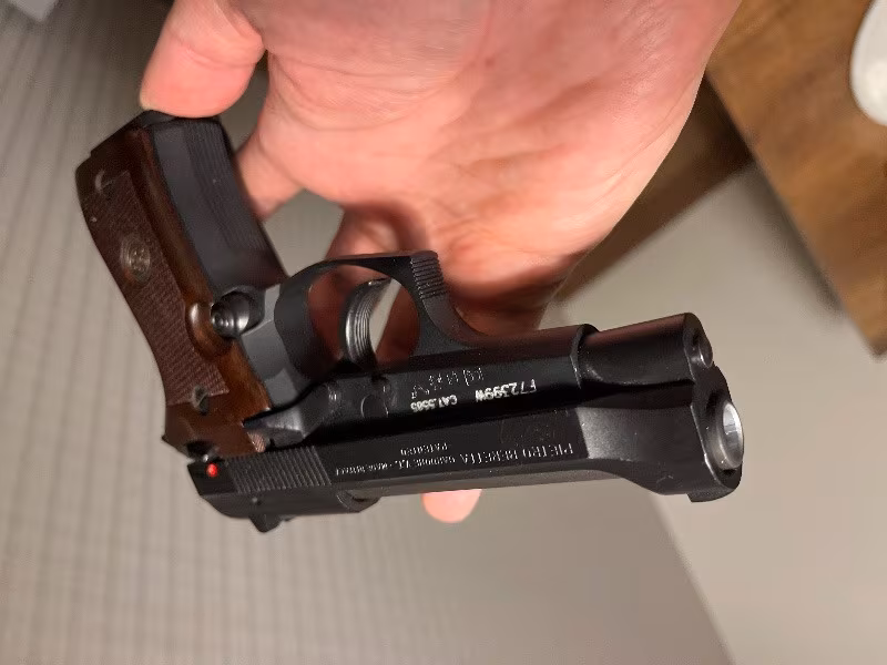 beretta 81fs 7.65 sıfır ayarında