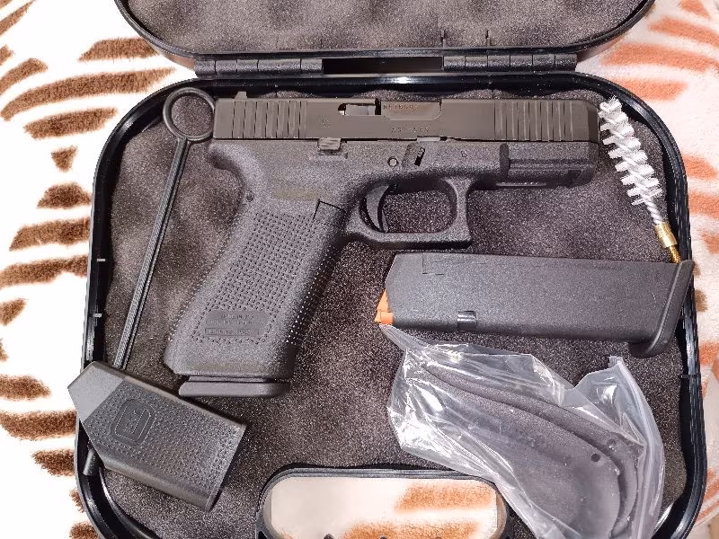 SIFIR GLOCK 45 TABANCA AYRYCA SİFİR TC SERİSİ GLOCK 19-17 VE 43 X GEN 5 VE AVUSTURYA GLOCK 19 GEN4 BULUNMAKTA 17+1 ŞARJÖR KAPASİTELİ 2022 ÜRETİMİ USA ÜRETİMİ