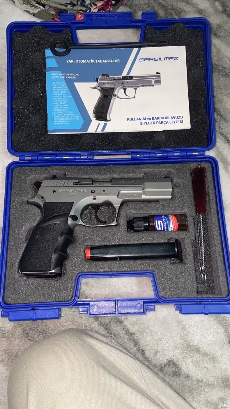 Sarsılmaz K11 Stainless Metalik Mat