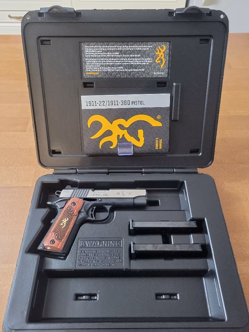 BROWNING 1911-380 BLACK LABEL