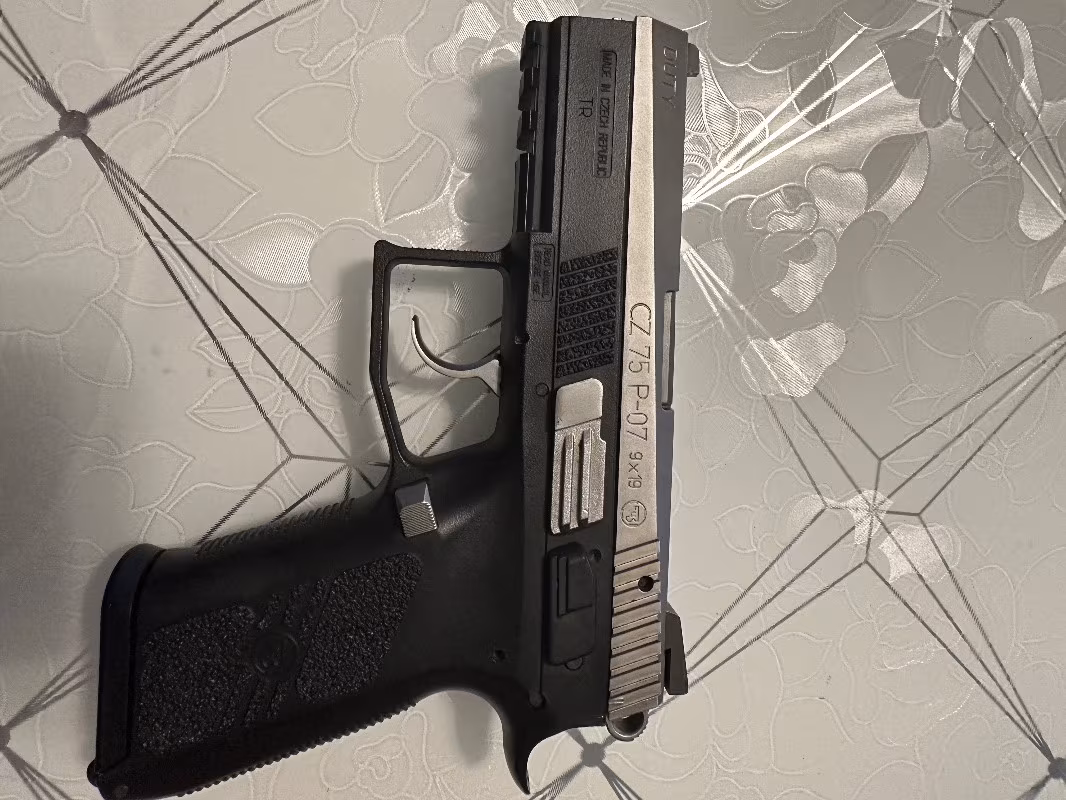 Sıfır ayarında CZ 75 P 07 duty