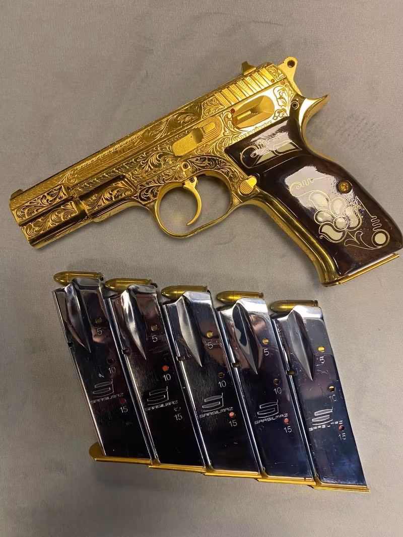 SARSILMAZ KILINÇ 2000 ALTIN KAPLAMA