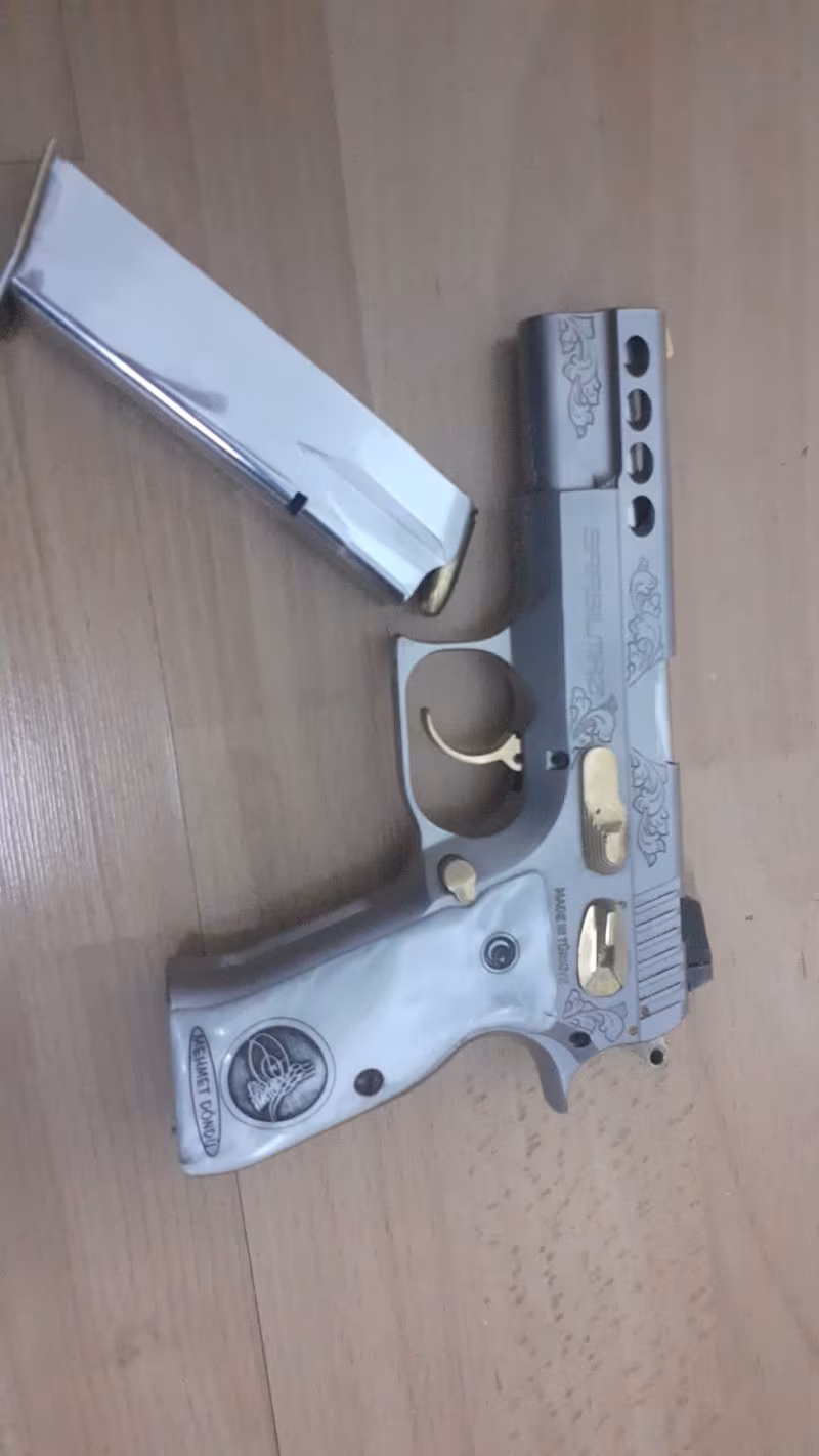 Krom kaplama altın p8L