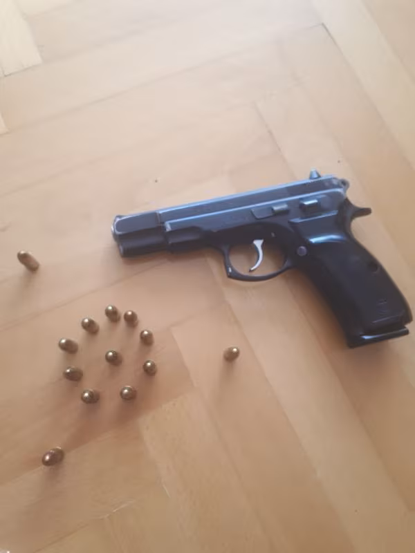 Emekli polisten bakımlı CZ 75-B Tabanca