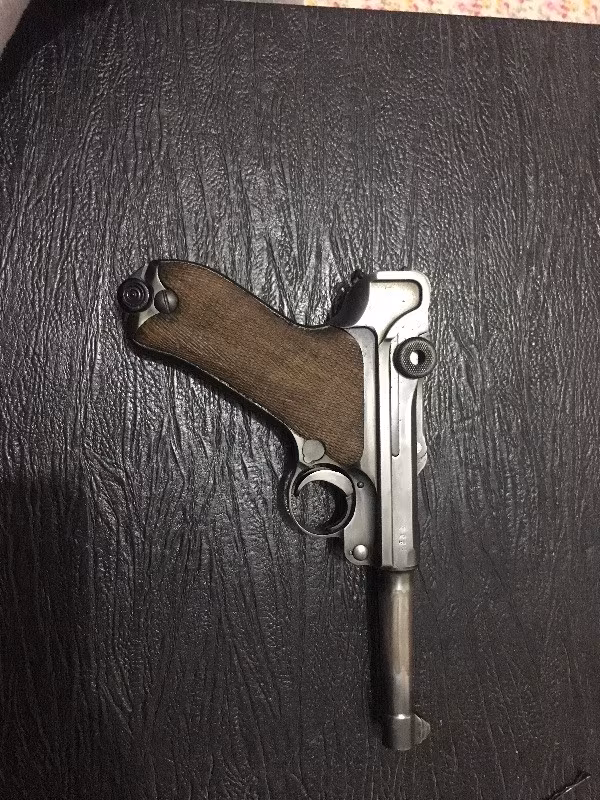 Luger P 08 makaralı parabellum