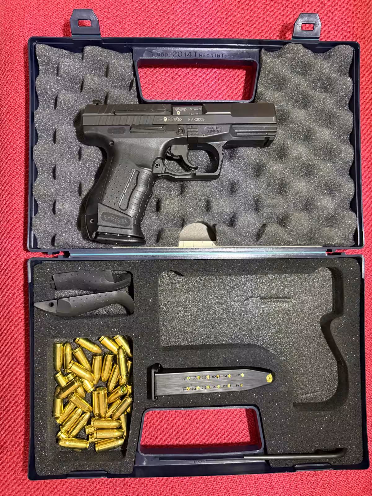 WALTHER P99 AS 15+1 9MM. KASA SİLAHIDIR.