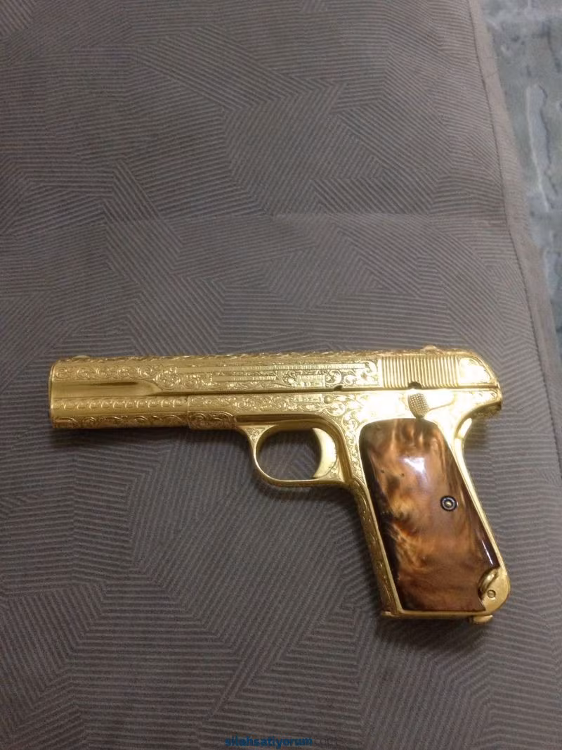 BELÇİKA OSMANLI TUĞRALI BROWİNG ALTIN KAPLAMA