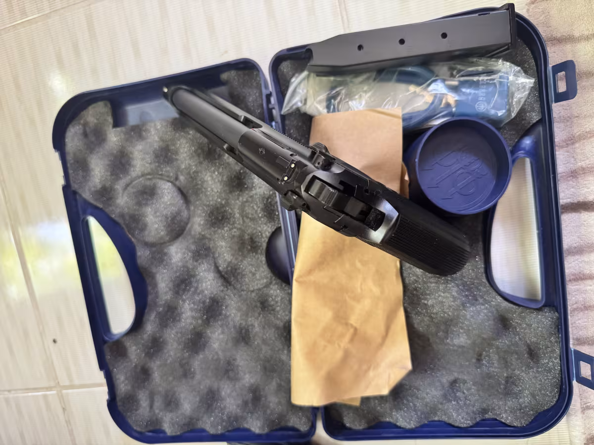 Beretta hiç kullanılmadı