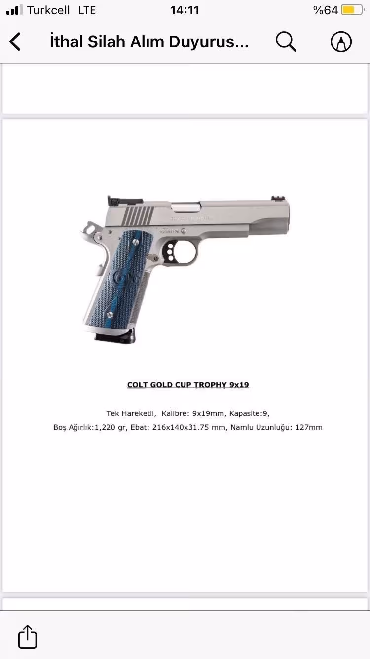 Uygun fiyat sıfır colt