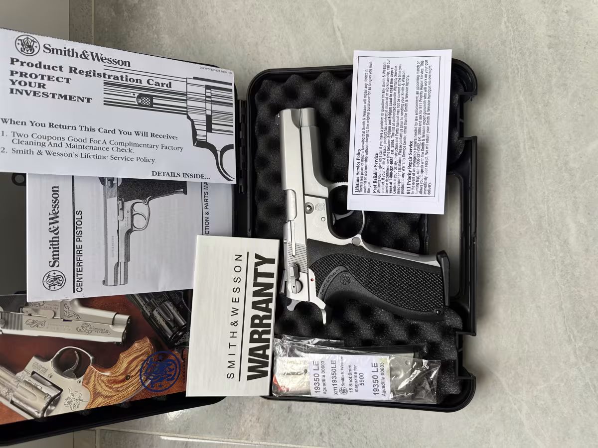 SMİTH WESSON 5906 15+1 ORJİNAL USA