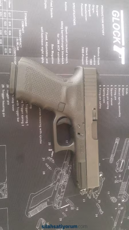 ASKERİ PERSONELDEN. SIFIR GLOCK 19 GEN4 (İlk Kullanan Siz Olacaksiniz)