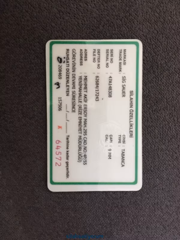 Sig Sauer P226 Elite Stainless( 1 mermi bile atılmadı)