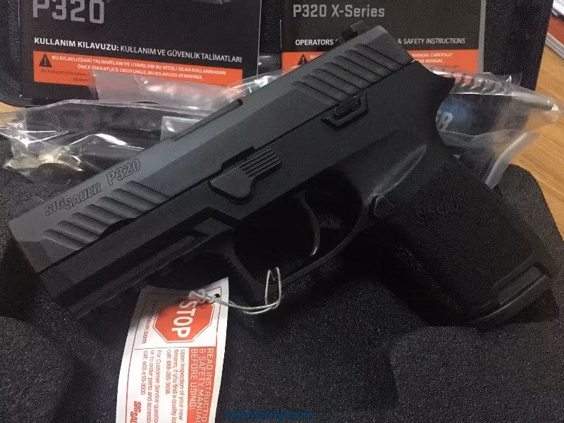 Sig sauer P 320 sıfır hiç kullanılmadı. Kamu görevlisinden