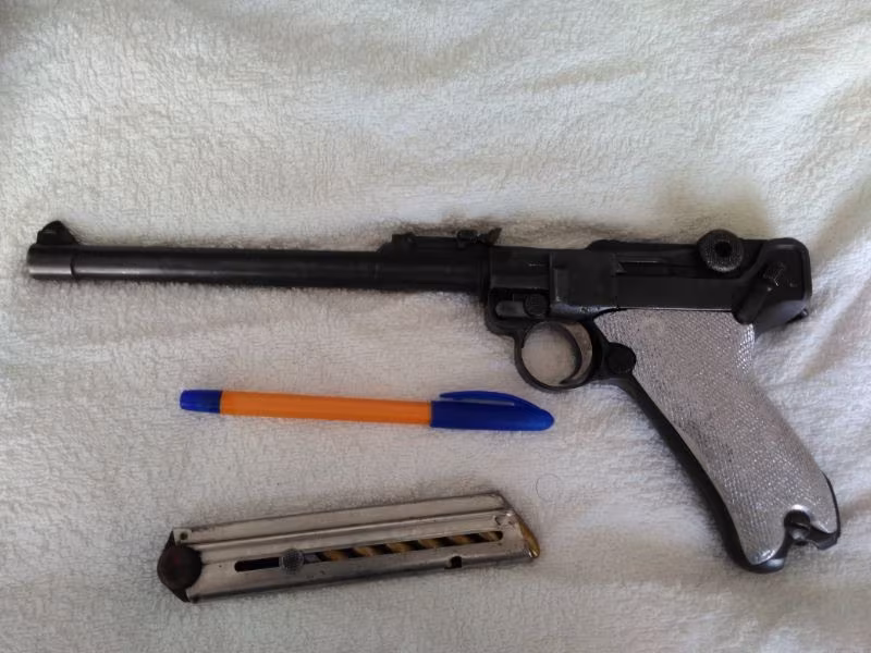 1917 model orjinal  tabanca