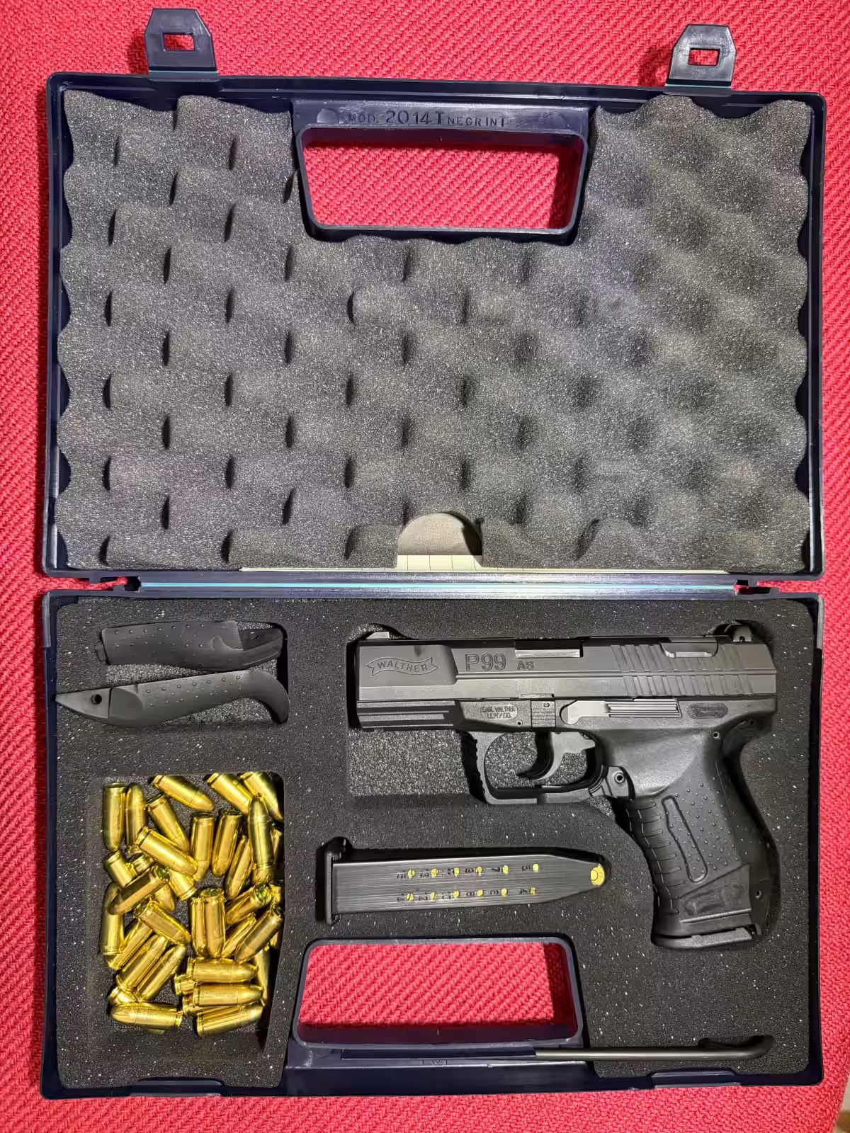 WALTHER P99 AS 15+1 9MM. KASA SİLAHIDIR.