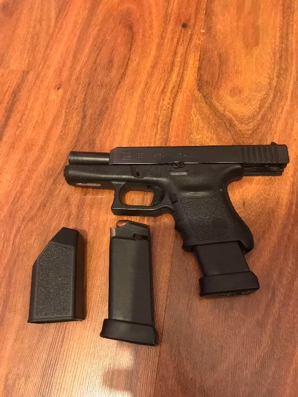 Glock 36 45 calibre (11,43 mm )