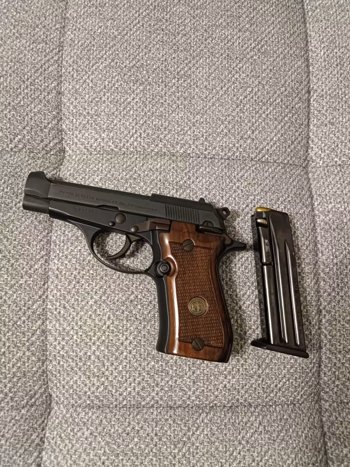 7,65 mm Beretta Mod.81 (12+1 Şarjör Kapasiteli)