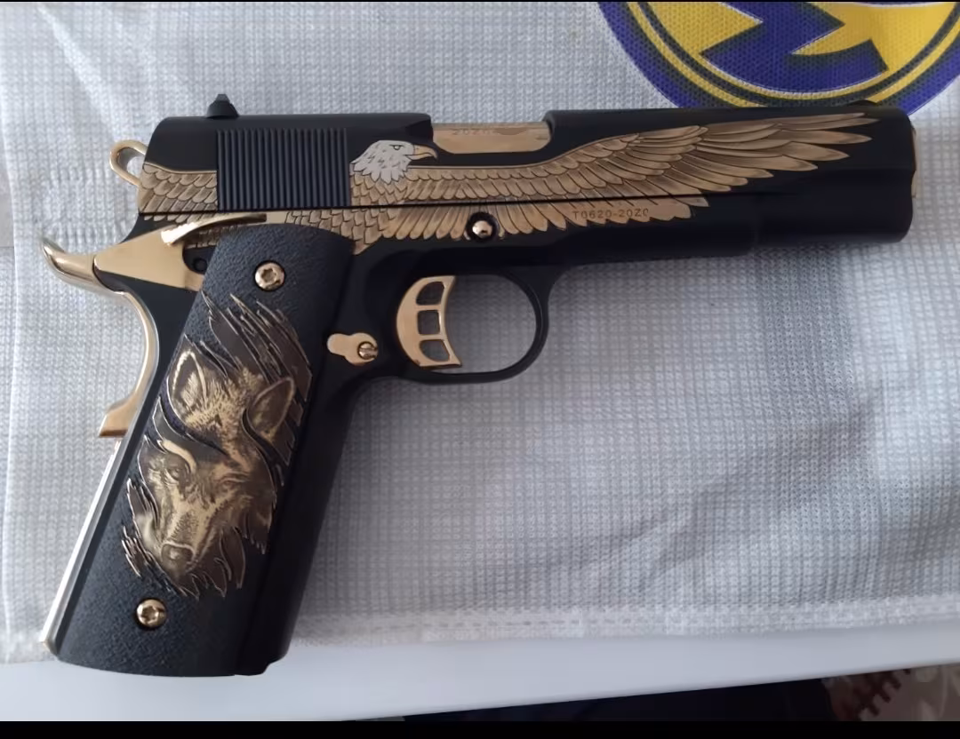 Tisaş ZİG 1911 – Özel Kartal İşlemeli  (45 ACP)