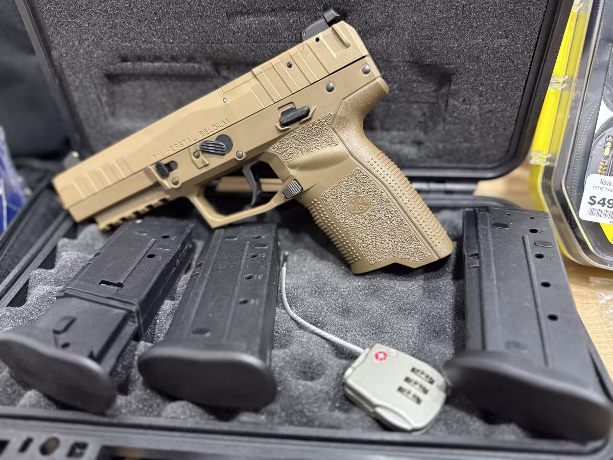 FN FIVE SEVEN/ÇÖL RENGİ 20+1 ŞARJÖR- TETİK DÜŞÜRÜLMEMİŞ