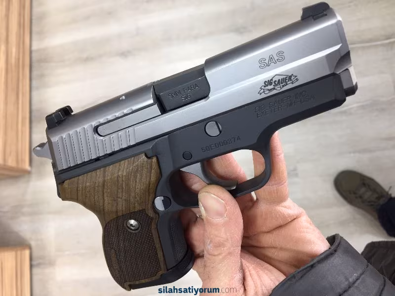 Sig-Sauer P224 ALMAN EMSALSİZ ,KOMPAK ,TAŞIMA VE MERMİ KAPASİTESİNDE EN İDEALİ  SAS MODELİ