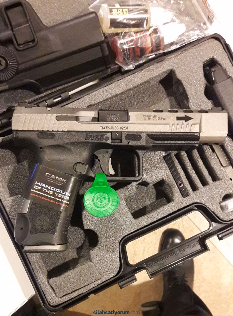 canik tp9 sfx tungsten sıfır kutusunda silah