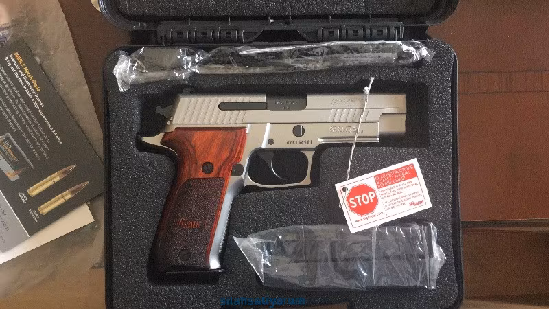 2017 üretim USA üretimi P226 Elite stanliess