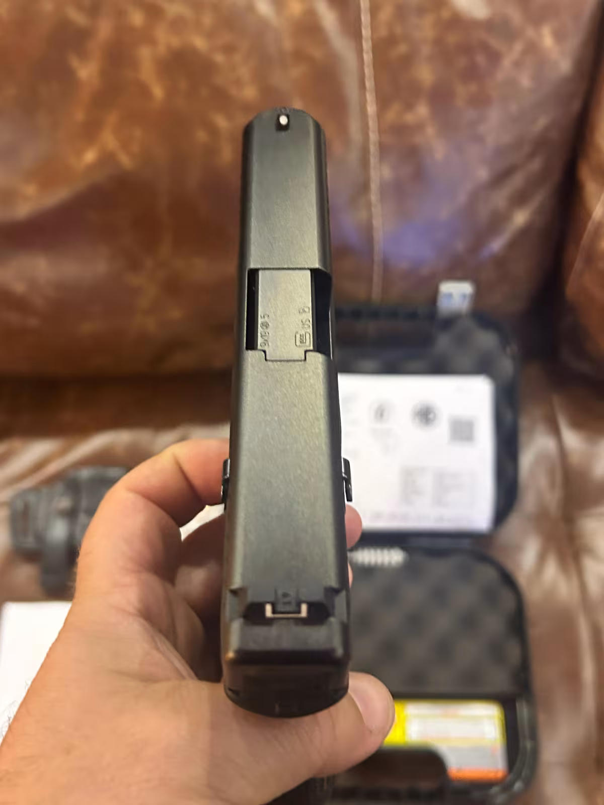 sıfır ayarında Glock 9-19 Gen5 (1,5 sene önce MKE'den alınma)