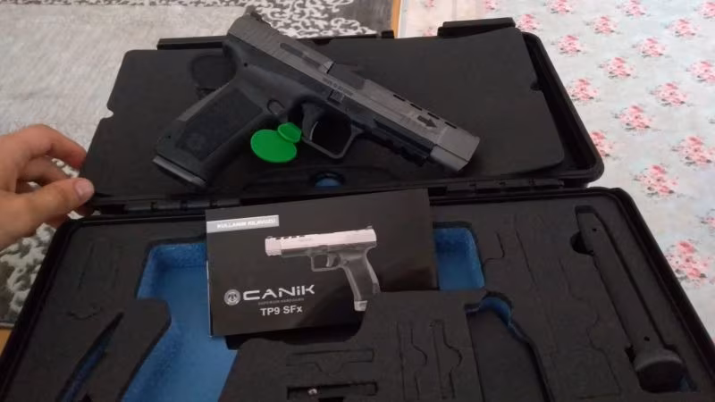 Başlık	Açıklama	 Nisan üretim Canik Tp9sfx tungsten mat sıfır Kutusunda!!!