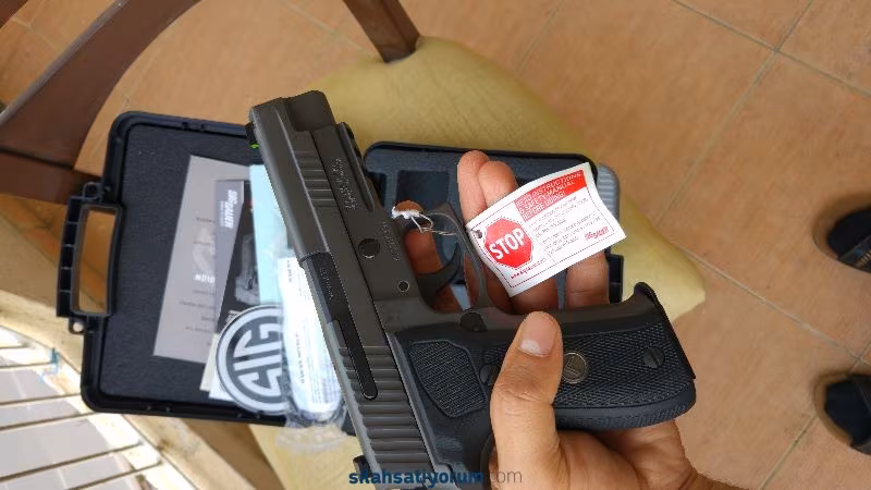 SIG SAUER P 226 LEGION TURKIYE ILK