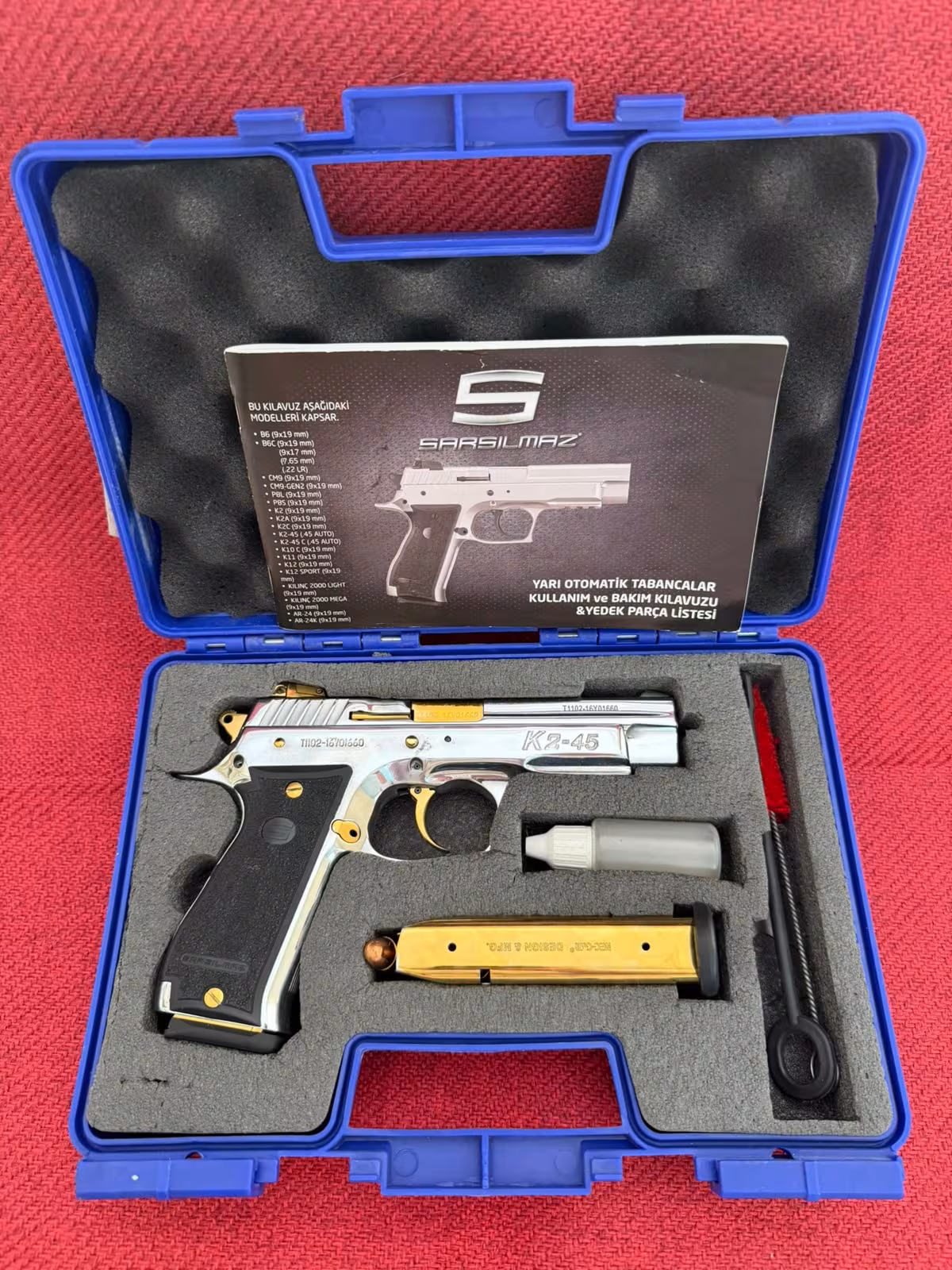 SARSILMAZ K2 45 KALİBRE