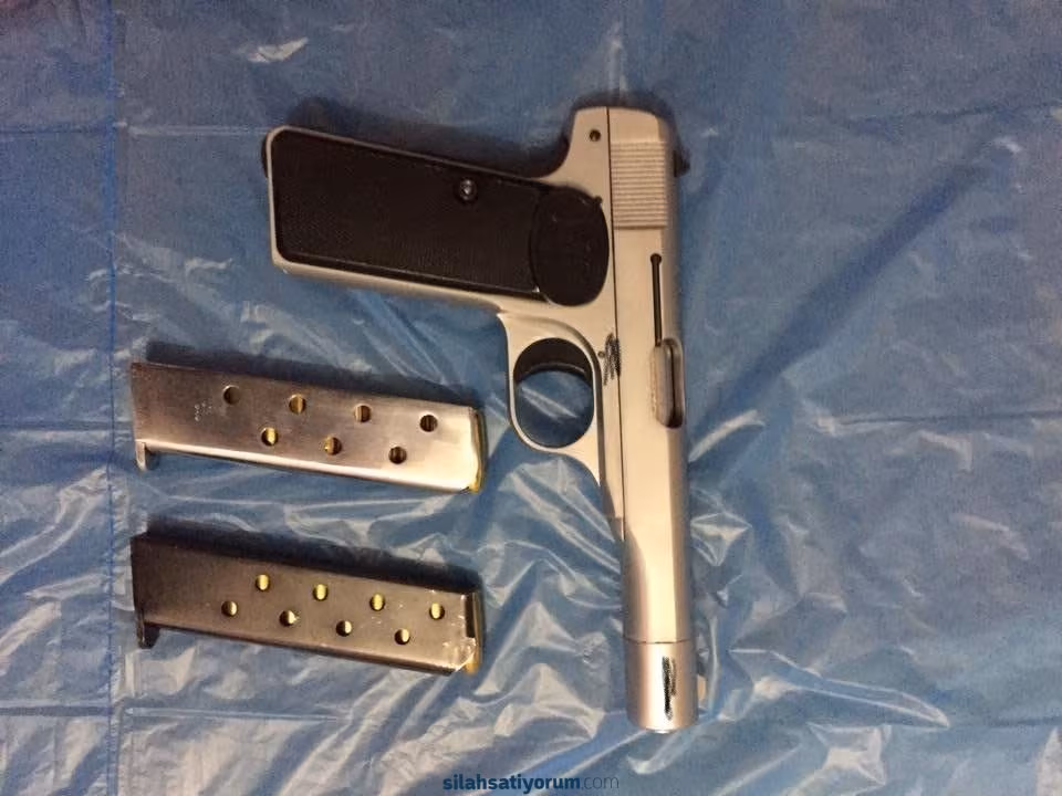 Browning  7,65 mm Uzun yüzüklü Belçika