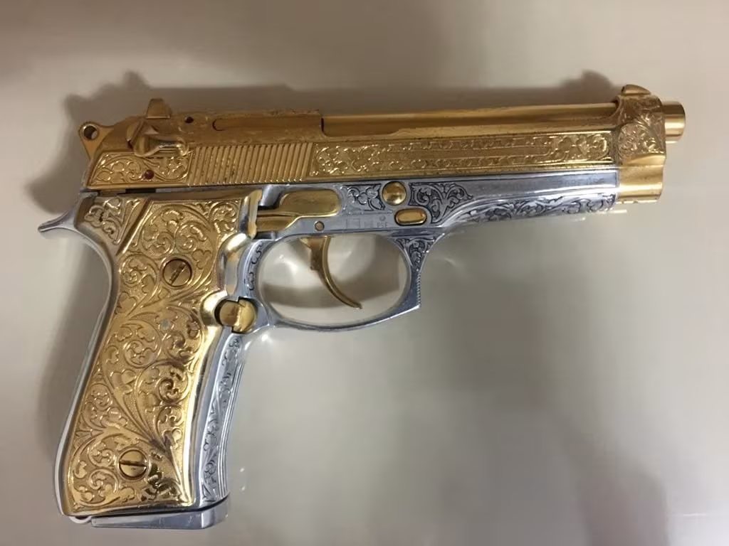 Beretta 9mm ALTIN KAPLAMA