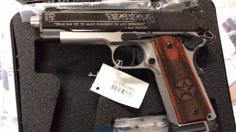 1911 Sig Sauer Texas Silver Edition