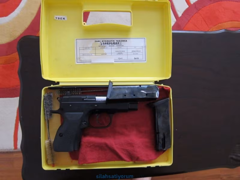 SIFIR AYARINDA  SARSILMAZ HANÇER 2000 LIGHT PARABELLİUM 13+1 -SİYAH KROM  9X19