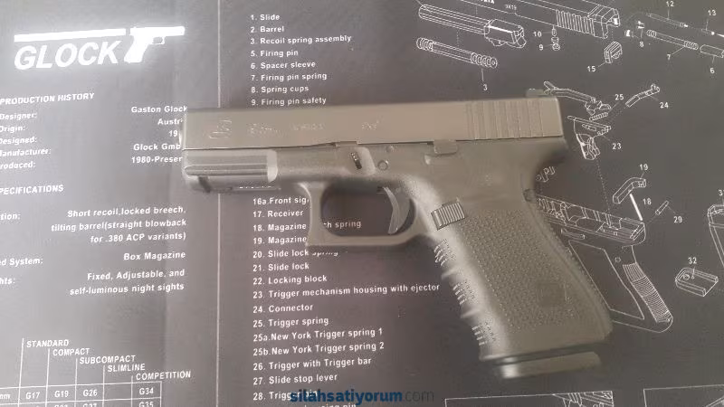 ASKERİ PERSONELDEN. SIFIR GLOCK 19 GEN4 (İlk Kullanan Siz Olacaksiniz)